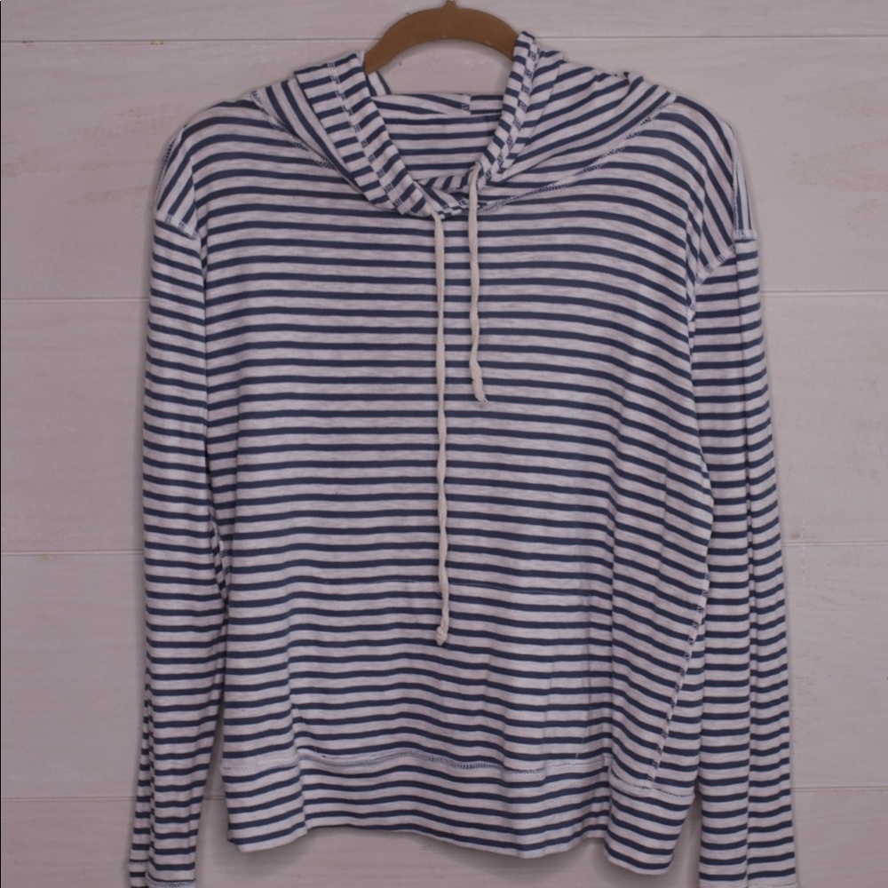 Anthropologie long sleeve striped shirt